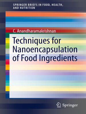 cover image of Techniques for Nanoencapsulation of Food Ingredients
